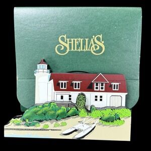 Point Betsie Lighthouse Frankfort, Michigan Shelia's Collectibles 1999 W/Box